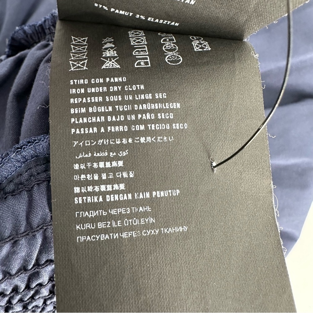 Prada Blue Cotton Skirt - Picture 11 of 12